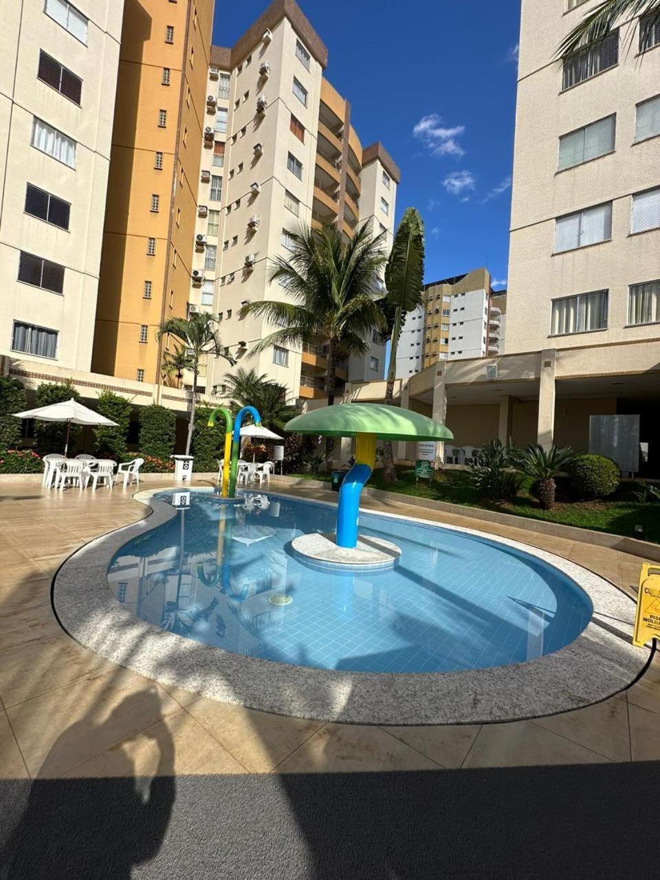 Caldas Novas - Prive Das Thermas II - Apto 3 Quartos - Parque Aquatico Aparthotel Luaran gambar