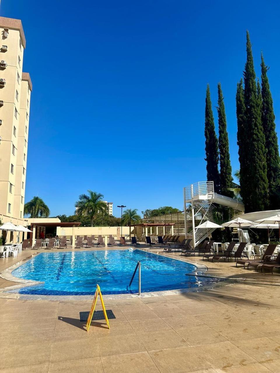 Caldas Novas - Prive Das Thermas II - Apto 3 Quartos - Parque Aquatico Aparthotel Luaran gambar