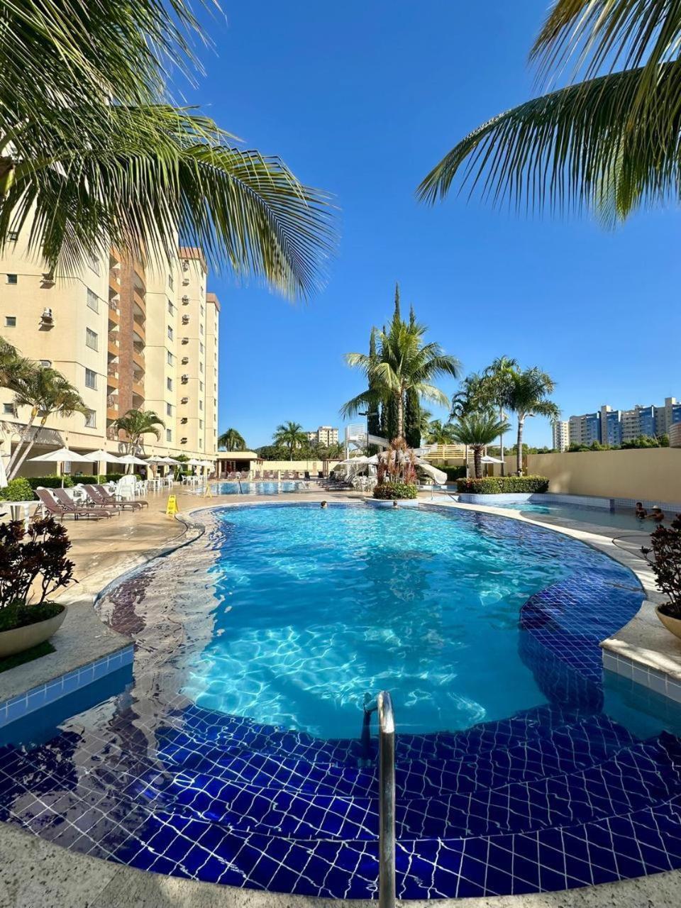 Caldas Novas - Prive Das Thermas II - Apto 3 Quartos - Parque Aquatico Aparthotel Luaran gambar